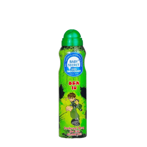 baby secret deodorant ben 10