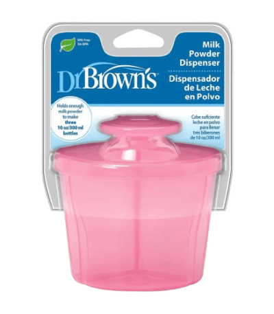 dr browns milk powder dispenser 300ml pink 125198 removebg preview