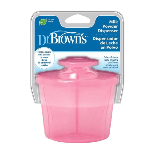 dr browns milk powder dispenser 300ml pink 125198 removebg preview
