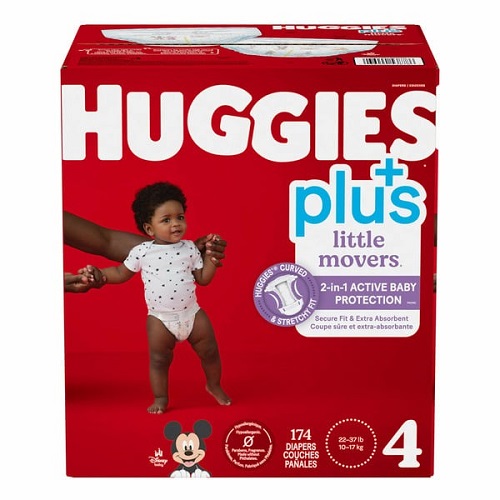 Huggies Plus Diapers Sizes 4 174