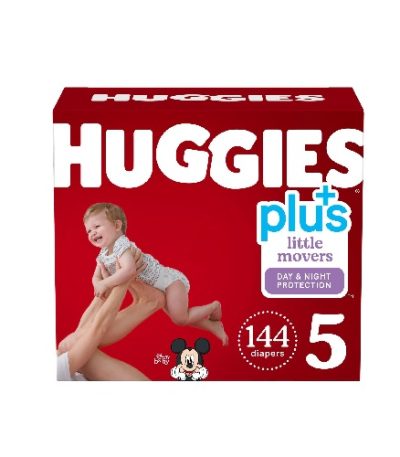 Huggies Plus Diapers Sizes 5 144