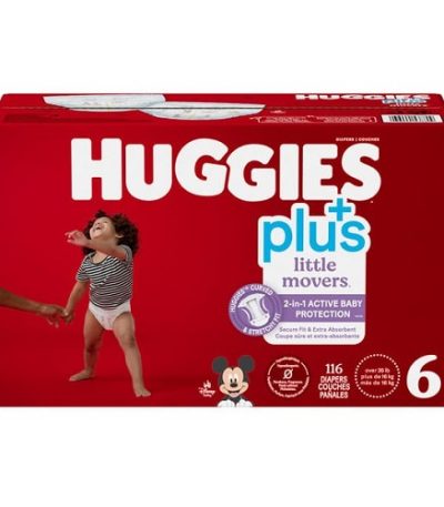 Huggies Plus Diapers Sizes 6