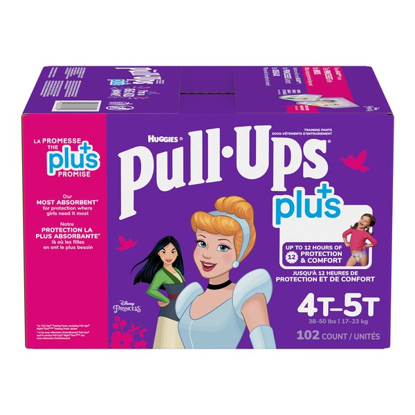 Huggies princess pull ups 4t 5t