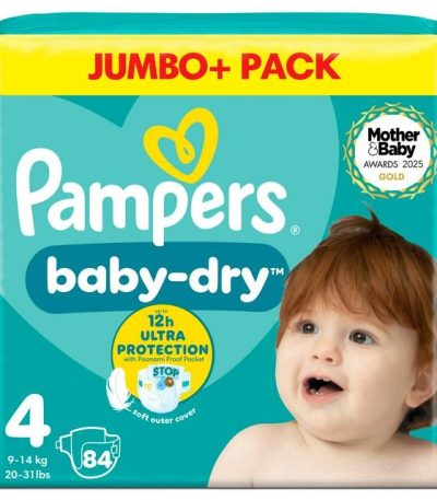 Pampers Baby Dry 4 Jumbo+