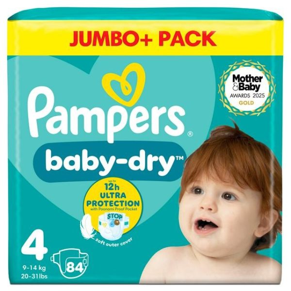 Pampers Baby Dry 4 Jumbo+
