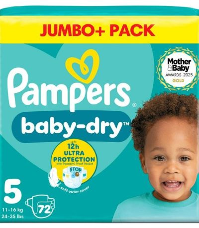 Pampers Baby Dry 5 Jumbo+