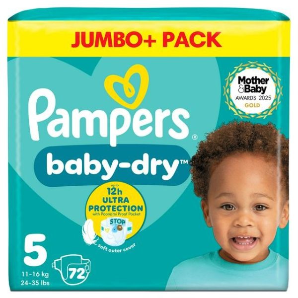 Pampers Baby Dry 5 Jumbo+