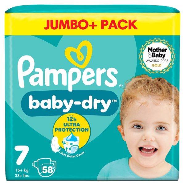 Pampers Baby Dry 7 Jumbo+