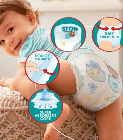 Pampers Baby Dry Nappy Pants
