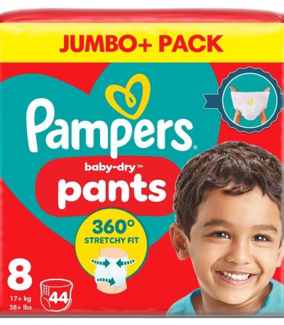Pampers Baby Dry Nappy Pants Size 8