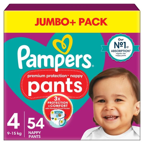 Pampers Premium Protection Nappy Pants Size 4