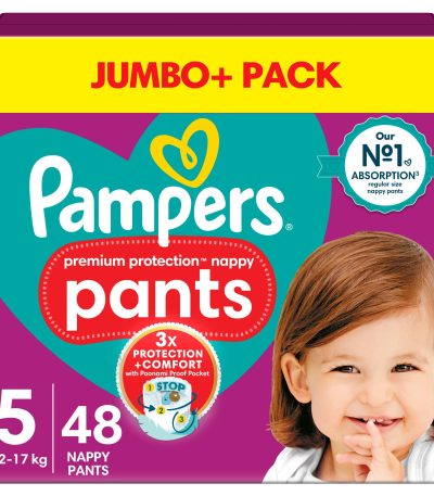 Pampers Premium Protection Nappy Pants Size 5