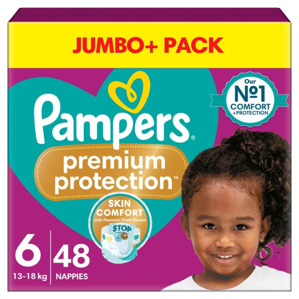 Pampers Premium Protection Size 6 Nappies