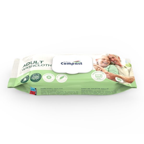 Ultra Compact Adult Washcloth Wet Wipes (2)