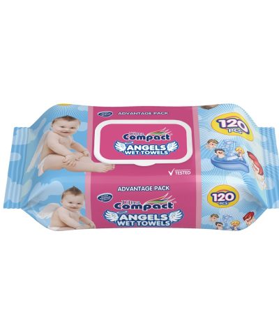 Ultra Compact Angels Baby Wet Wipes