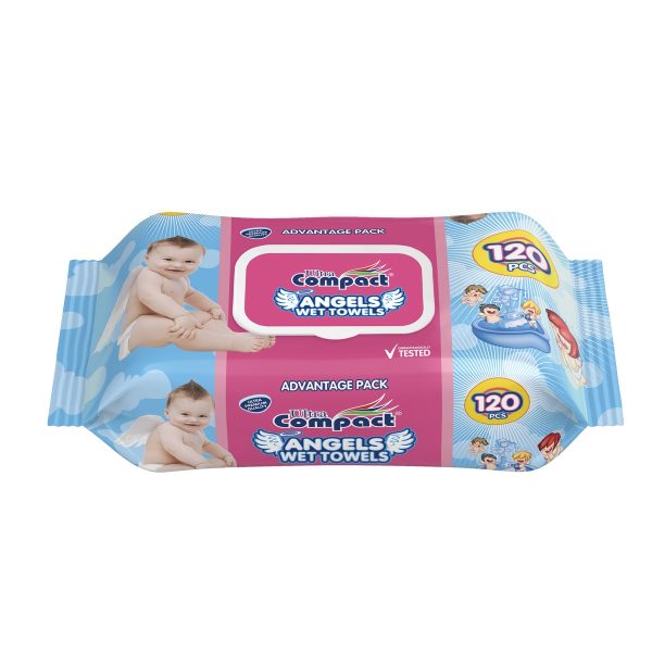 Ultra Compact Angels Baby Wet Wipes
