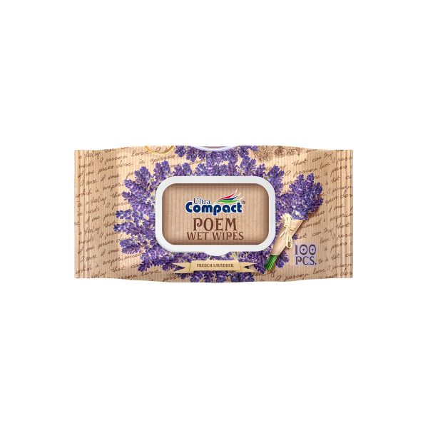 Ultra Compact Poem Wet Wipes French Lavender (2)