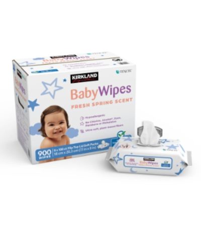 kirkland wipes box scented