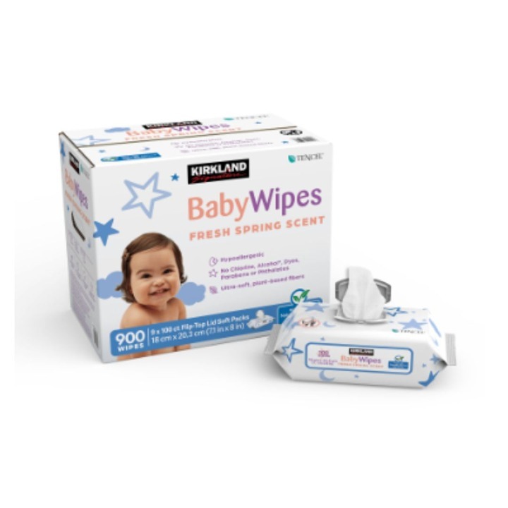 kirkland wipes box scented
