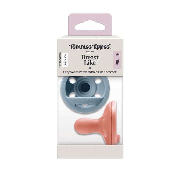 Tommee Tippee Breast like Soothers 6 18m