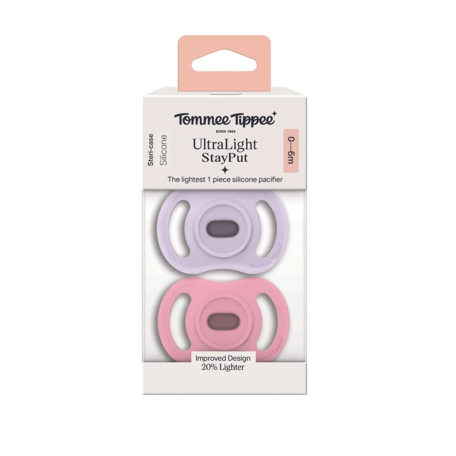 Ultra light StayPut Soother 0 6m