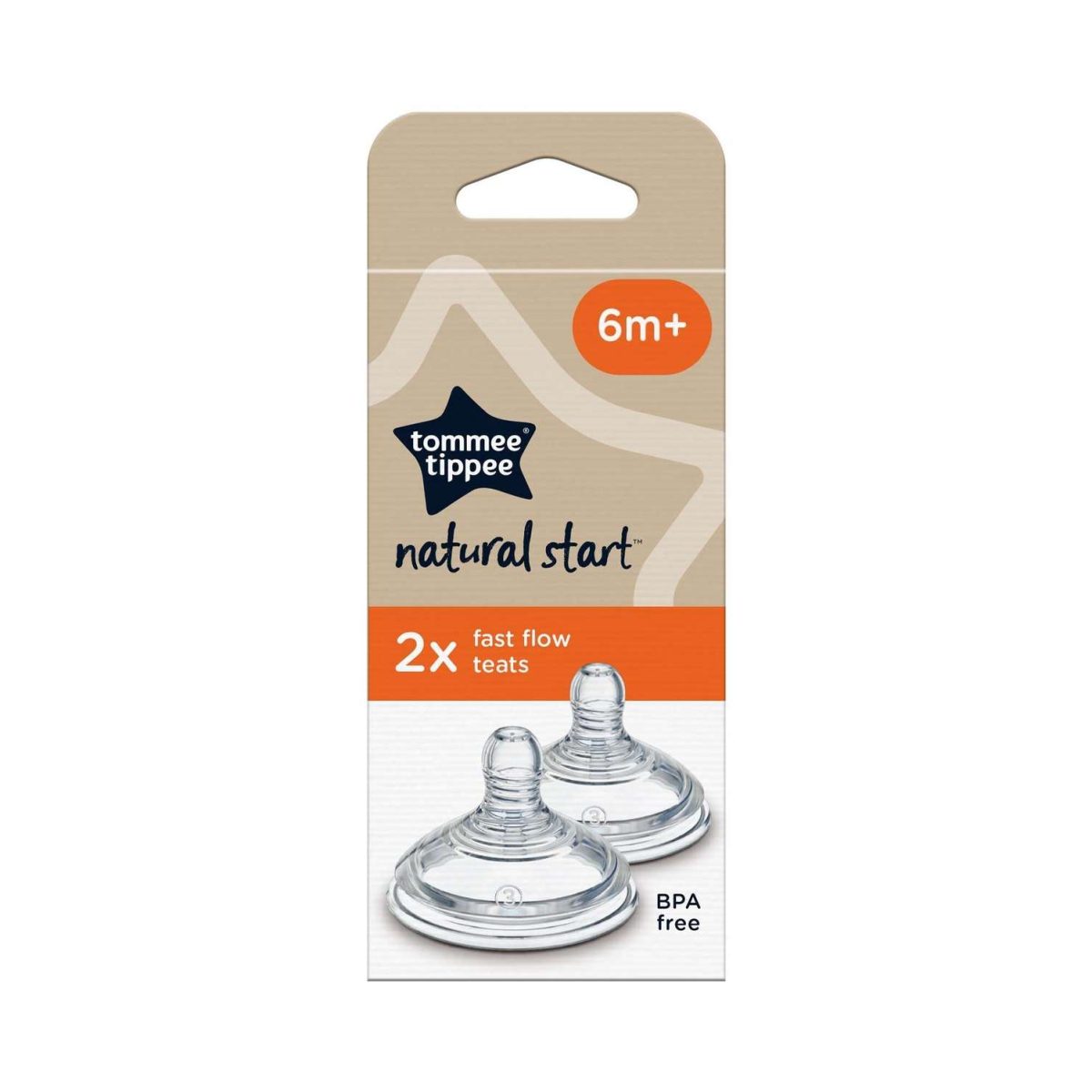 tommee tippee Natural Start Baby Bottle Teats fast flow